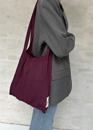 Long Rosalia bag Plum Pico 